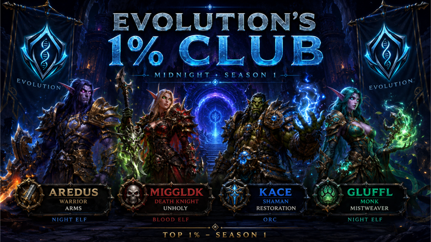 🏆 EVOLUTION'S 1% CLUB 🏆