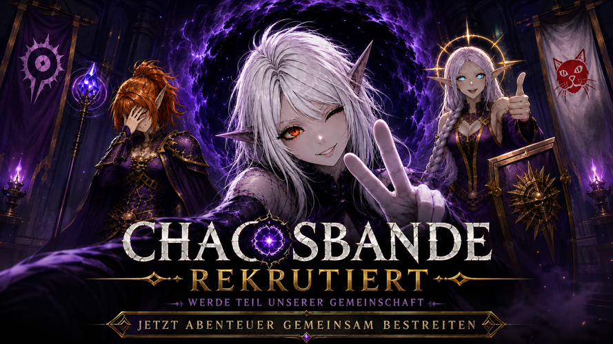 Deutsche Retail-Gilde sucht Mitstreiter für M+, Raid & Community